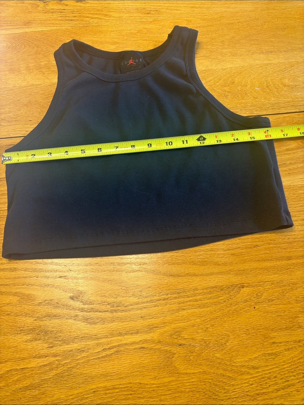 Jordan Medium White Cargo Track Joggers NWT with Jordan black crop top in large. - Picture 9 of 11